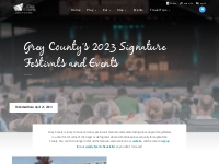 Grey County’s 2023 Signature Festivals and Events | Grey County s Offi