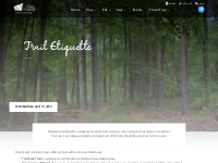 Trail Etiquette | Grey County s Official Tourism Website - Visit Grey