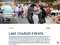 Lake Charles Events Calendar | Lake Charles, LA