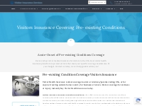 Visitors Insurance Covering Pre-existing Conditions, In-Depth Review