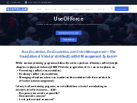 Use of Force | Vistelar