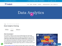 Data Analytics Online Training  | Data Analytics Training Institute Hy