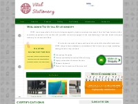 School & Office Stationery Products Manufacturers and Supplies | Vital