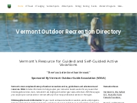 Vermont Outdoor Recreation Vacation Planner