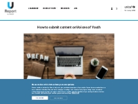 How to submit content on Voices of Youth | Voices of Youth