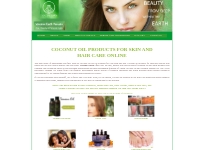 Coconut Oil Products For Skin And Hair Online : Volcanic Earth