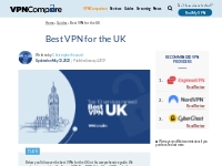 Best VPN for the UK 2024: Top 10 Expert Ranked Services - VPN Compare