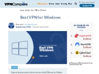Best Windows VPN 2024: Top 7 Tested   Ranked - VPN Compare