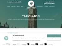 Translation | Notary Public in London | Vanner Perez Notaries