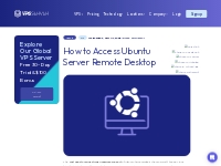 Remote Desktop Access for Ubuntu Server