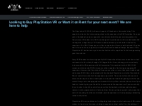 PSVR , XBOX Rentals - VR Ashwa