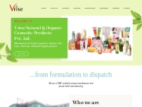 Vrise Natural contract manufacturer for herbal cosmetic & personal car