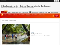 Reality on the Ground   Vishwakarma University   Centre of Communicati