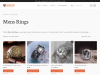 Mens Silver Rings | Sterling Silver Ring for men - VVV Jewelry