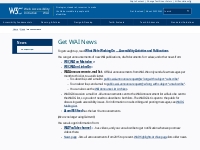  Get WAI News | Web Accessibility Initiative (WAI) | W3C