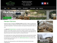 Detroit Clear Span Structures | Wahl Tents Event Structures