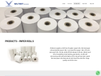 Thermal Paper Rolls | Plotter Paper Roll Supplier - Waltvest