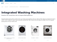 Efficient   Space-Saving Integrated Washers | Shop Now