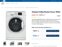 Hotpoint Washer-Dryer: 9/6kg Capacity, White