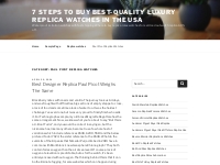 Paul Picot Replika Watches Archives - 7 Steps To Buy Best-quality Luxu