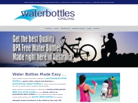 Plastic Sports Drink  Bottles | Personalised Drink Bottles | BPA Free 