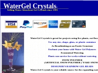 WaterGel Crystals' Home Page