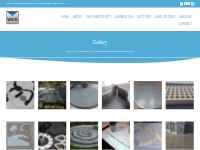 Gallery | Examples of Water Jet Cutting Work | Water Jet UK