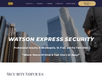 Security Services | Watson Express Security LLC | MN