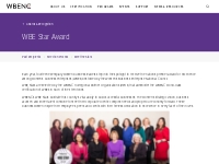 WBE Star Award - Honoring Women s Business Enterprises - WBENC.org : W