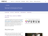 Women s Enterprise Forum - WBENC : WBENC