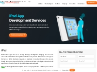 Best iPad App Development Service USA | Hire Top iPad App Developers