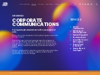 Corporate Communications | We Are Amnet