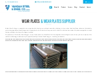 Wear Plates, WearPlates, superior resistance WearPlates