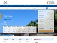 SAWS Home - WeatherSA Portal