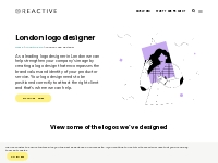 London Logo Designer   Brand Identity - Reactive Graphics