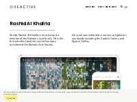 Rashid Al Khalifa WordPress web design - Reactive Graphics