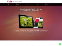  W A : Mobile App Design Company New York | Application UI designer De
