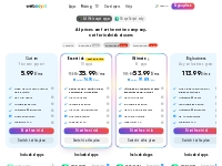 Webasyst — pricing, discounts, app bundles