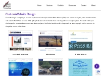 Custom Designed Websites by Webb Weavers Consulting
