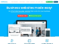 Website Design - Affordable Bespoke Websites from Webfactory