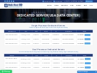 Dedicated Server(USA data center)