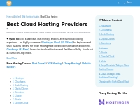 Best Cloud Hosting Providers - WHSR