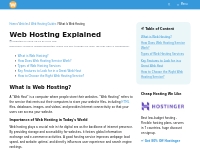 What is Web Hosting? How to Choose the Right Hosting Service
