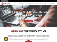Webivox: Web Design, Web Hosting, Domain and Software Provider