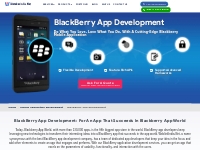 Blackberry App Development Company in Delhi| Blackberry App Developers