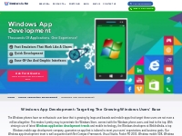 Windows App Development Company in Delhi | Window 10 App Software Indi