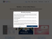 WebNots - A Tech   Web Platform