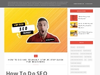 How To Do SEO Yourself, Step-by-step guide for beginners. - WebPanther