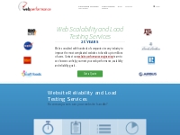 Web Load Testing Services - Web Performance