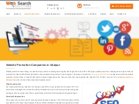 Web Promotion Companies Udaipur | Best Website Promotion Companies Uda